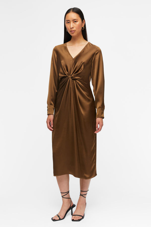 Robe 3/4 Brun - OBJECT