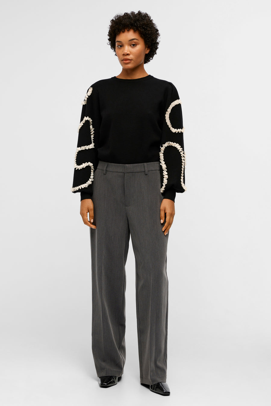 Pantalon de costume - gris - OBJECT