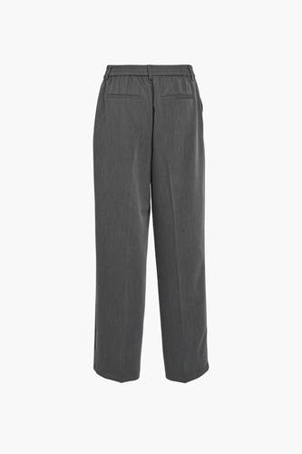 Pantalon de costume gris d'OBJECT avec une ceinture élastique et deux poches arrière.