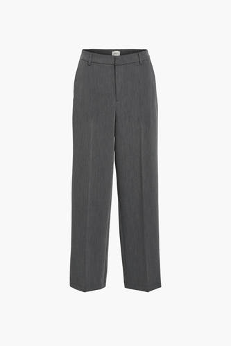 Pantalon de costume gris d'OBJECT, motif uni et larges pinces.