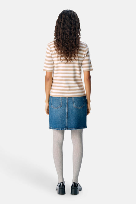 OBJESTER S/S NEW KNIT PULLOVER NOOS