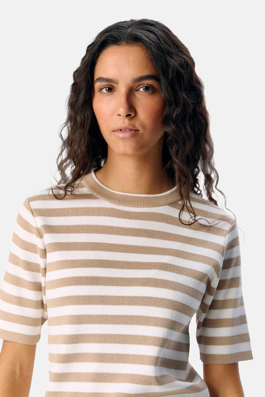 T-shirt à manches courtes - écru - OBJECT - 4