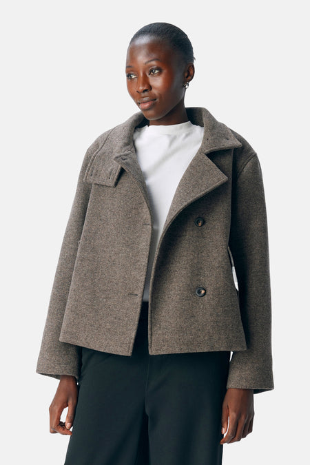 Veste courte brun - OBJECT