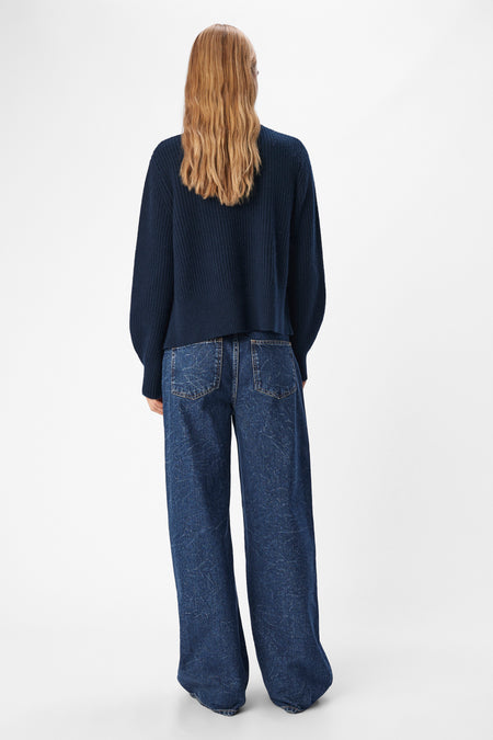 OBJTOPAS OZ L/S KNIT PULLOVER CC1 AW