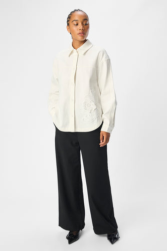 Chemise à manches longues - écru - OBJECT