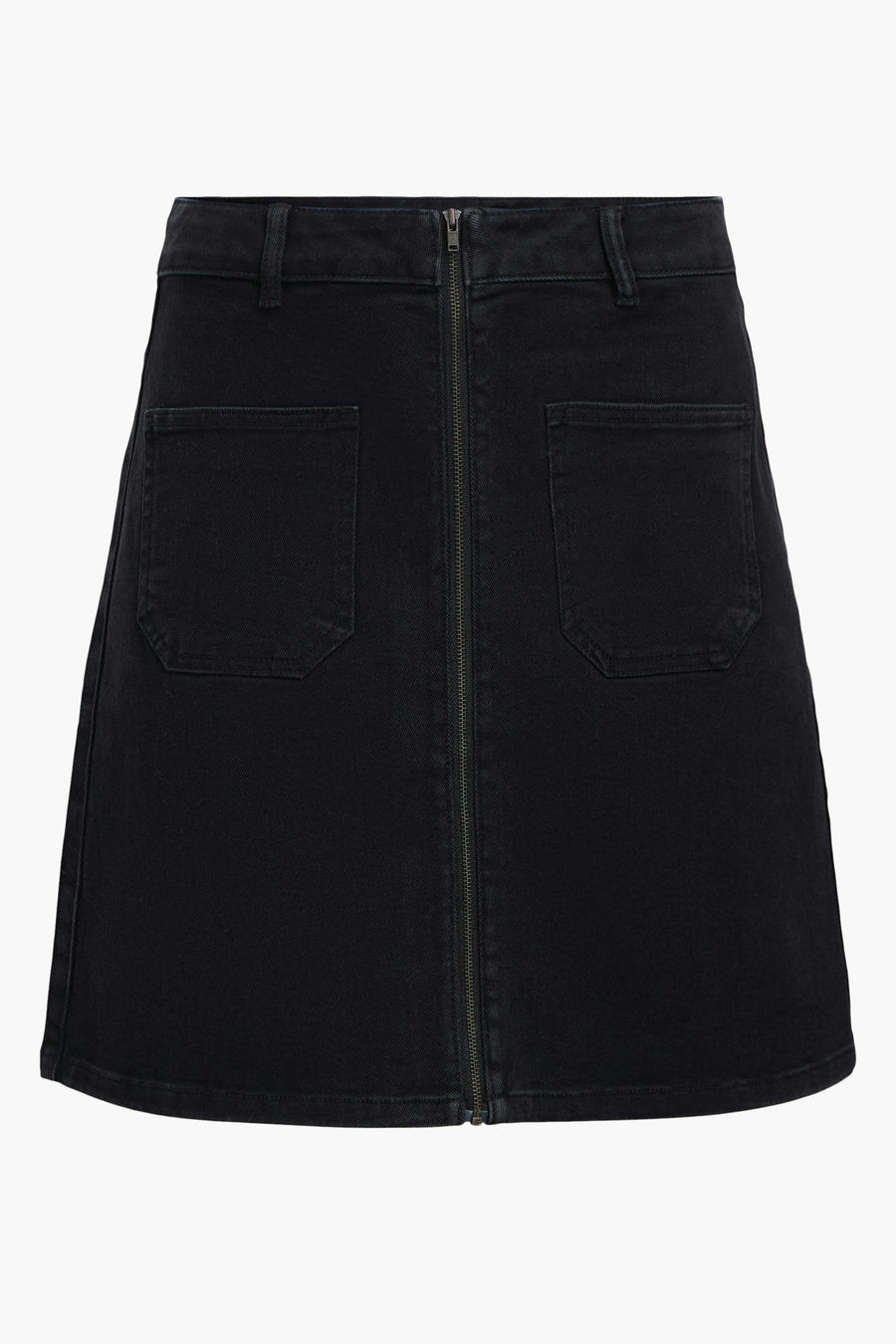 Jupe courte - black denim
