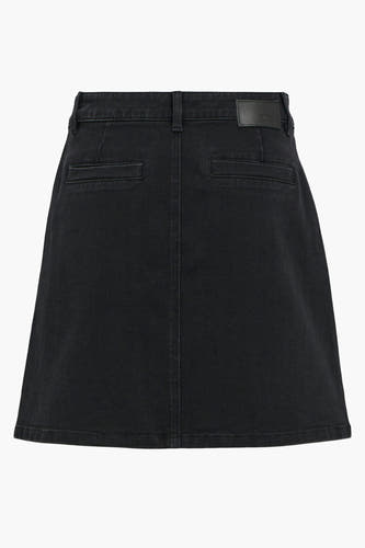 Jupe courte - black denim