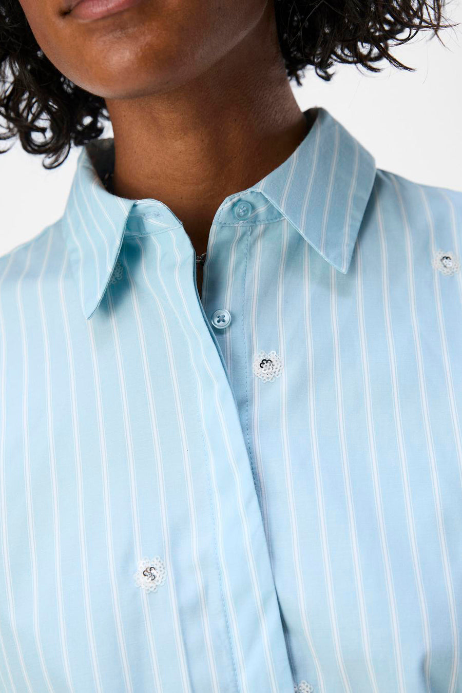 Chemise à manches longues - bleu - OBJECT - 5