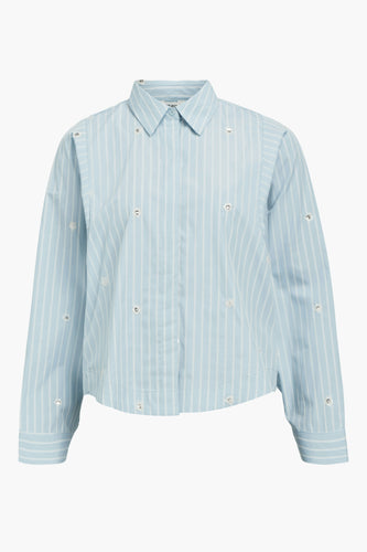 Chemise à manches longues - bleu - OBJECT - 6