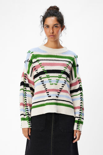 OBJTUJA KNIT L/S OZ PULLOVER 134