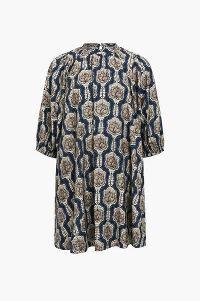Robe 3/4 Bleu - OBJECT