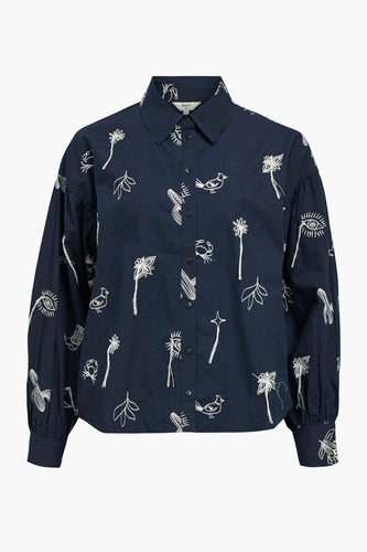 Chemise à manches longues - bleu - OBJECT - 5