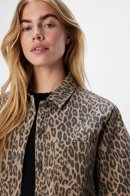 Chemise à manches longues - brun