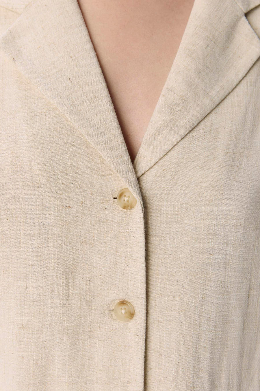 Chemise à manches courtes - écru - OBJECT