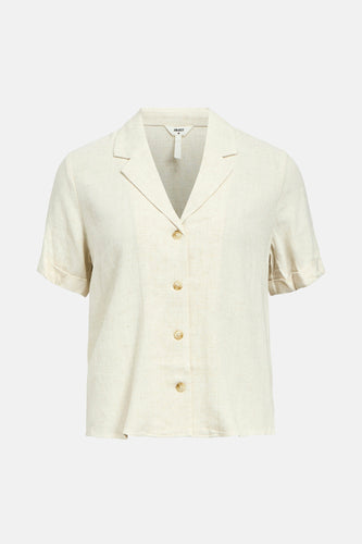 Chemise à manches courtes - écru - OBJECT