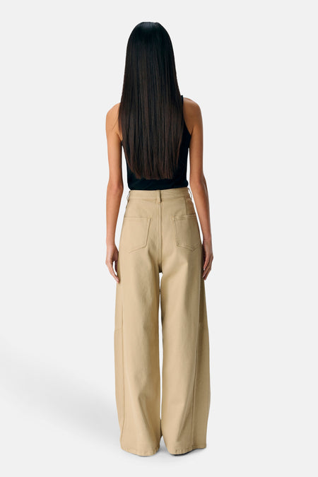 OBJMOJI AVIANA MW LO WIDE JEANS CC2 SS