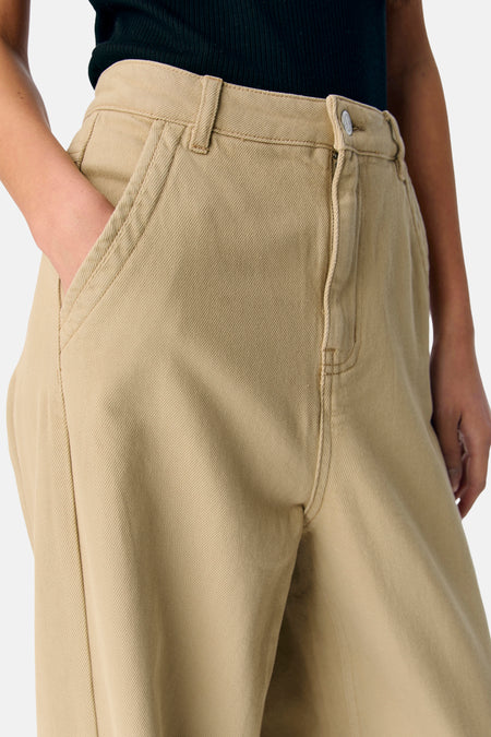 OBJMOJI AVIANA MW LO WIDE JEANS CC2 SS