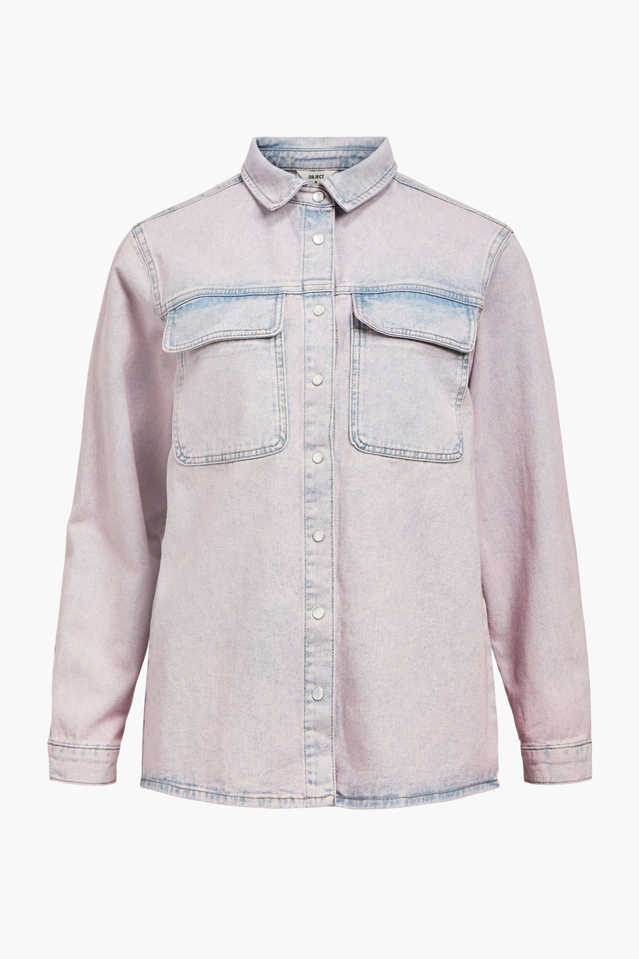 OBJGABRIELLE L/S RE SHIRT E PA 24 - OBJECT