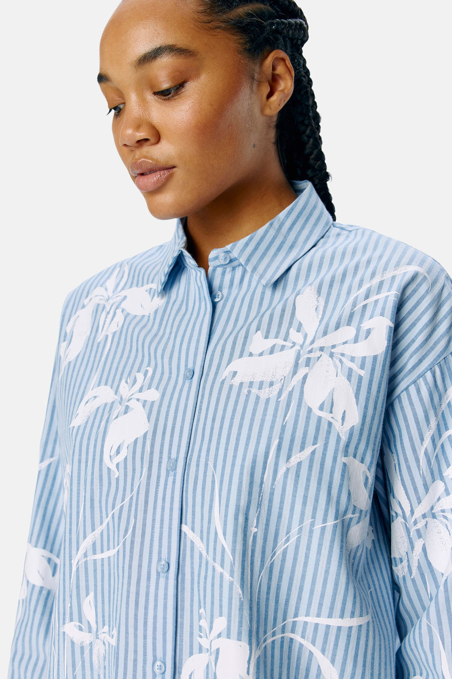 Chemise à manches longues - bleu - OBJECT - 4