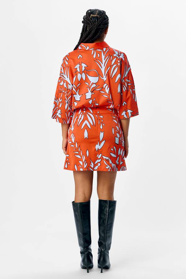Jupe courte Orange - OBJECT