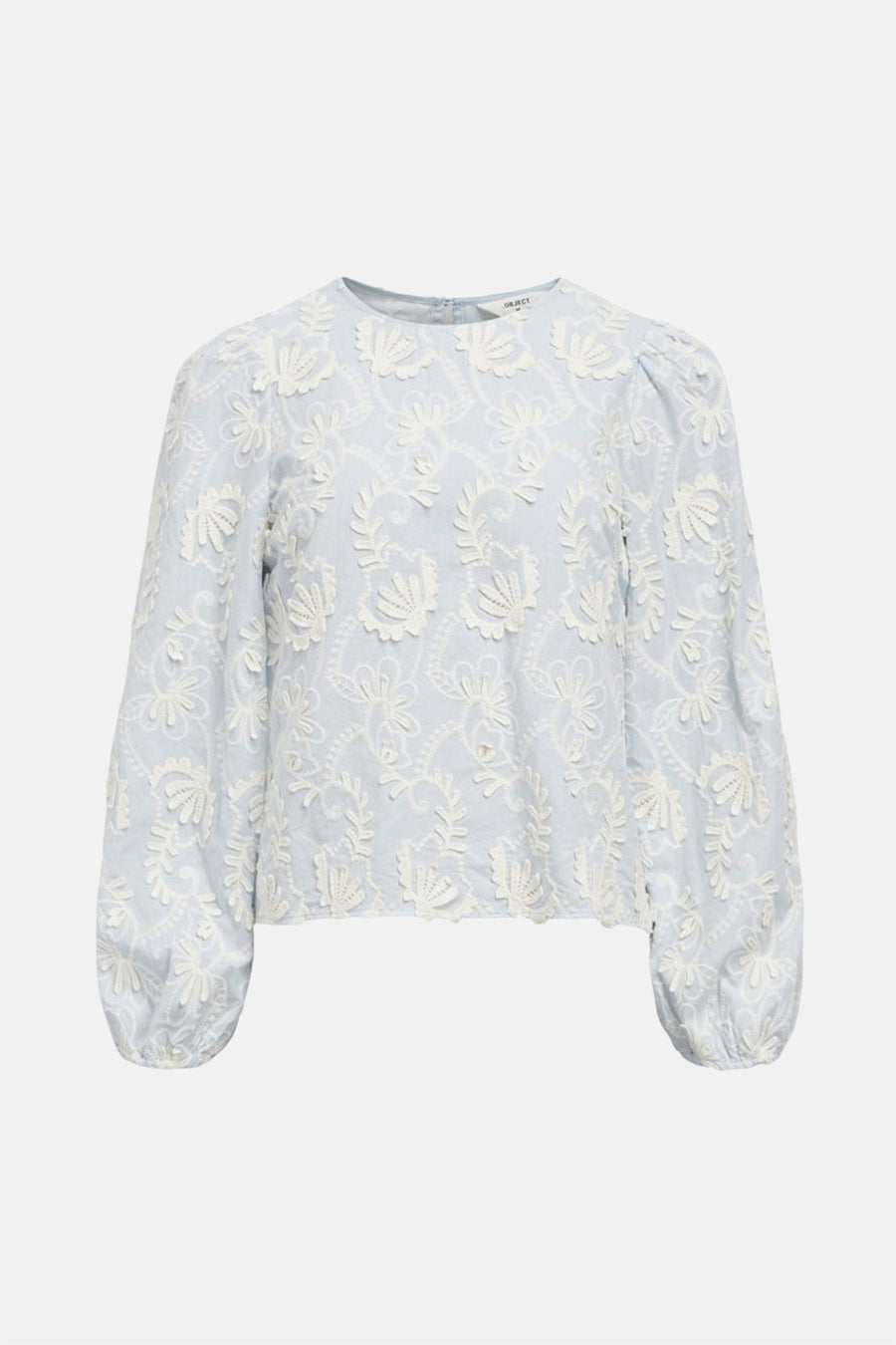 Blouse à manches longues - Bleu - OBJECT - 4