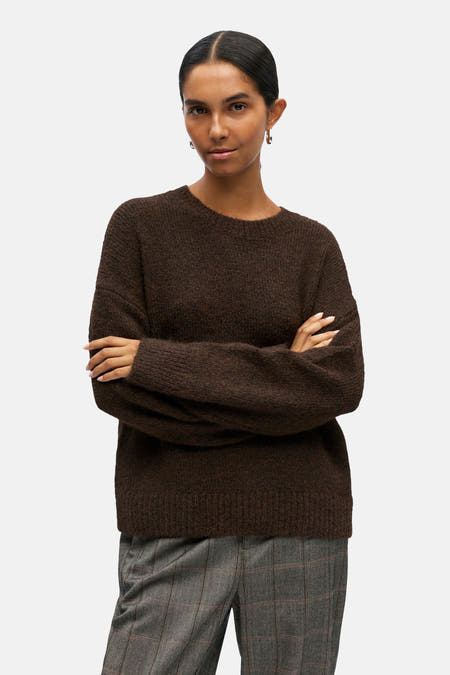 Pull col O - Seal Brown