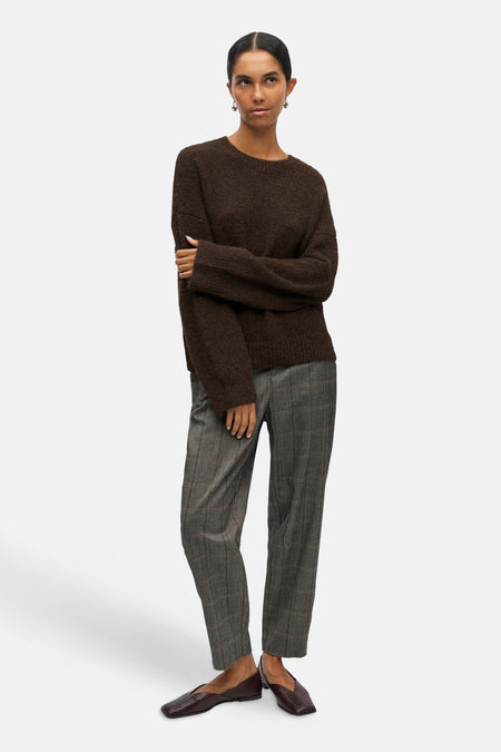 Pull col O - Seal Brown
