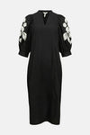 OBJNAJA RE 2/4 V-NECK MIDI DRESS 138