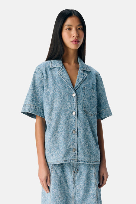 OBJMIRWA RE S/S DNM SHIRT 138