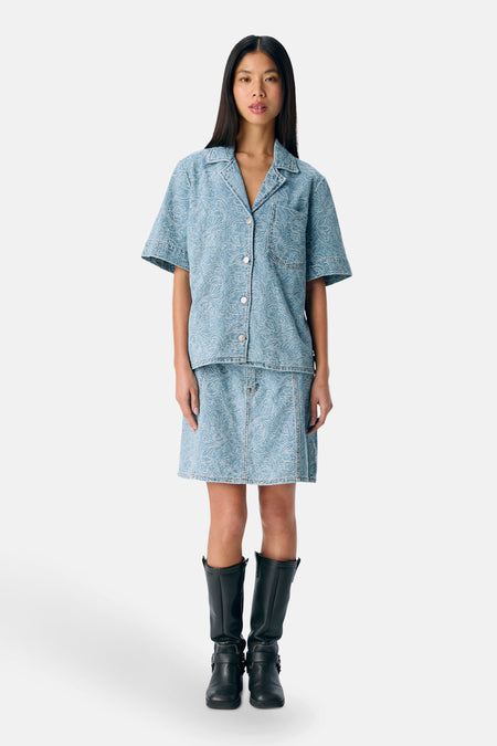 OBJMIRWA RE S/S DNM SHIRT 138