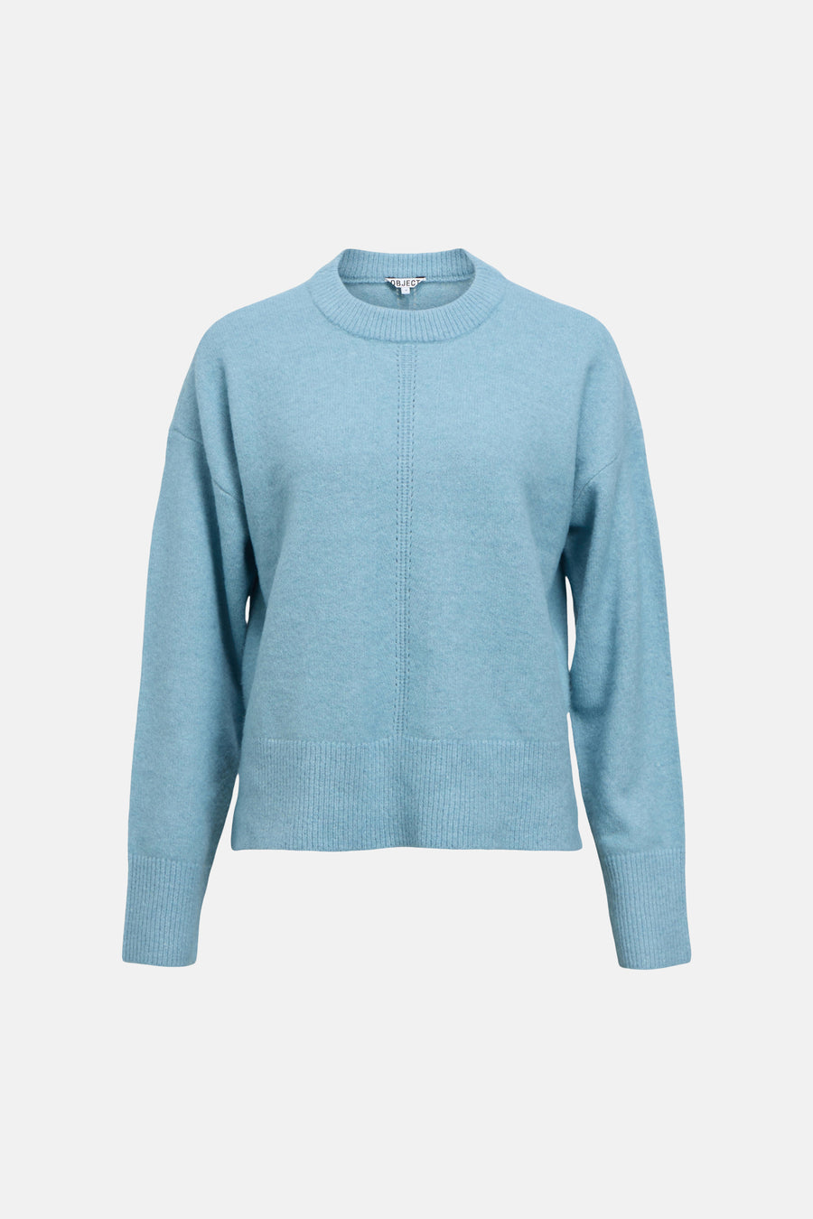 Pull col O bleu - OBJECT