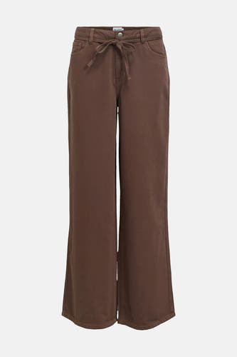 Jeans coloré brun - OBJECT