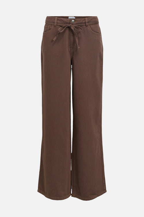 Jeans coloré - brun