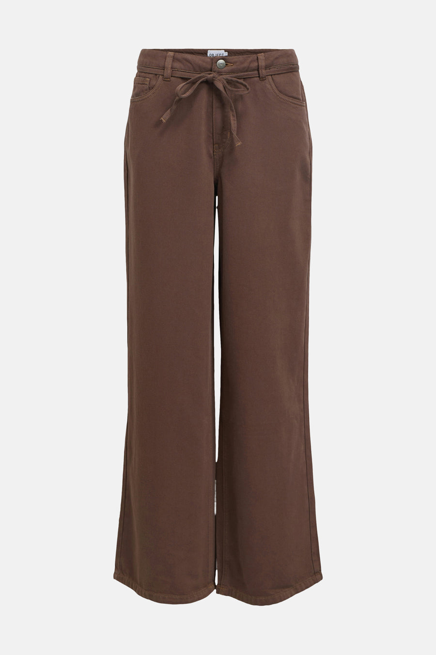 Jeans coloré brun - OBJECT