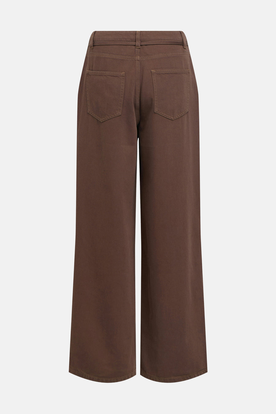 Jeans coloré brun - OBJECT