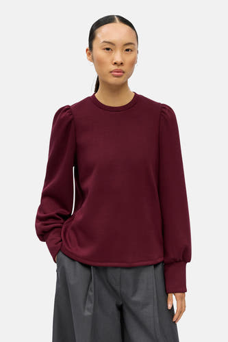 Sweat col O rouge - OBJECT