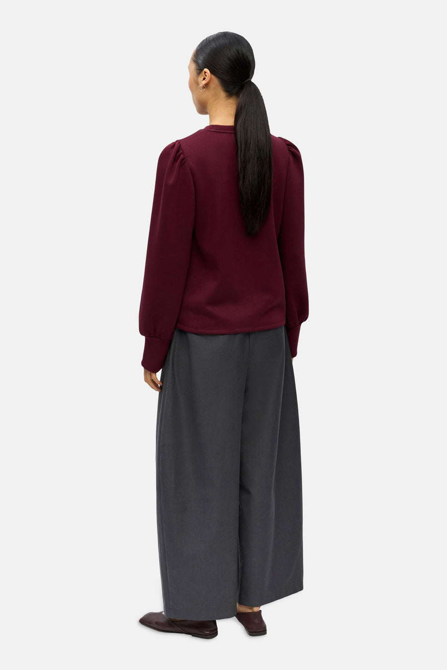 Sweat col O rouge - OBJECT