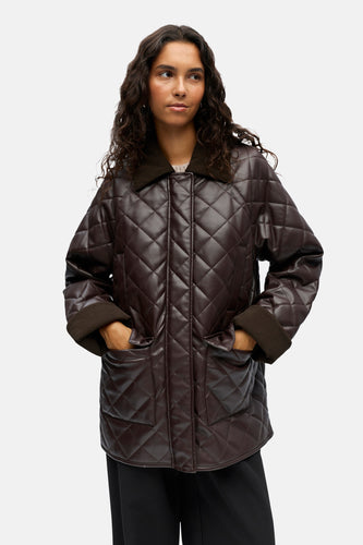 OBJJUNA L/S RE QUILTED JACKET 140