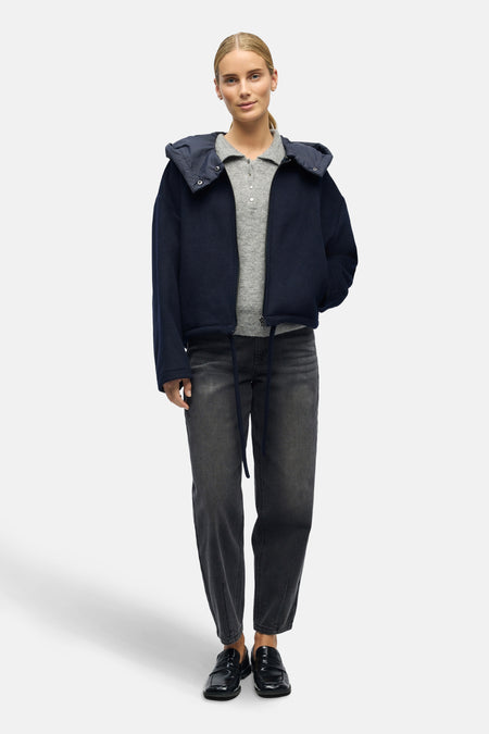 OBJMOORE L/S OZ WOOL BOMBER 140