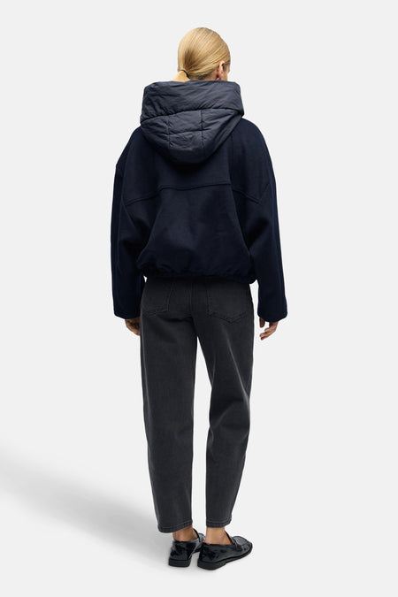 OBJMOORE L/S OZ WOOL BOMBER 140