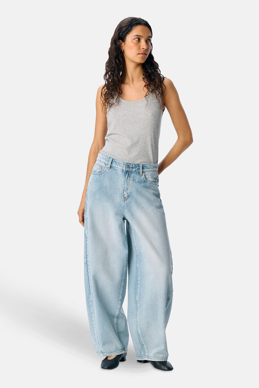 MOJI ELSA - light blue denim - OBJECT - 2