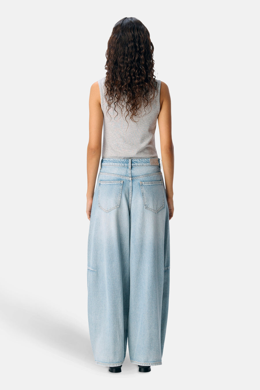 MOJI ELSA - light blue denim - OBJECT - 3