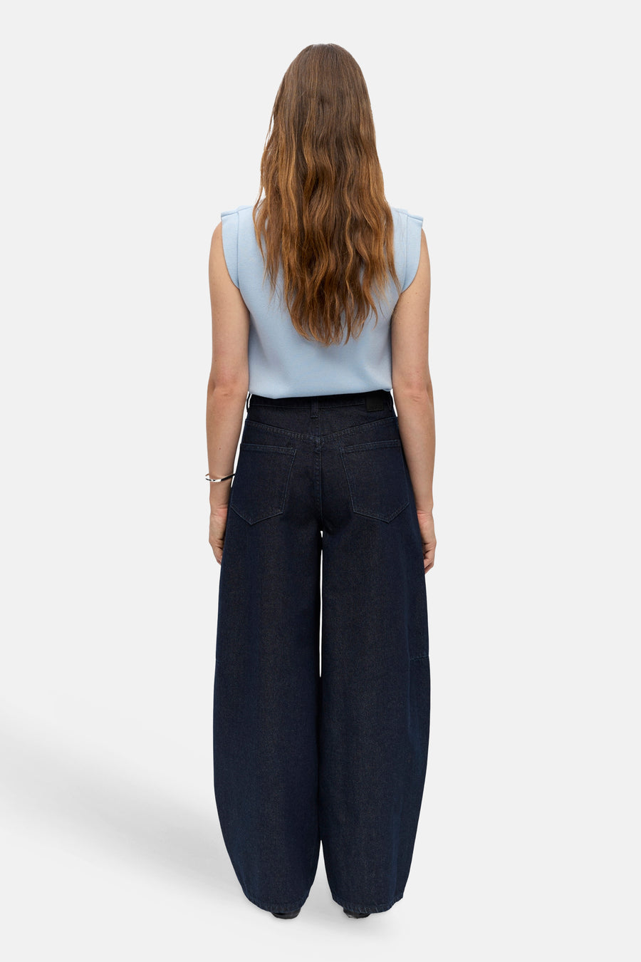 Jeans coupe spécial dark blue denim - OBJECT