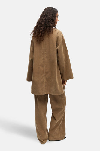 Robe à manches longues - beige - OBJECT