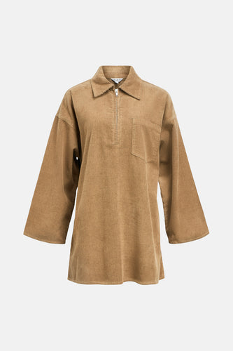 Robe à manches longues - beige - OBJECT