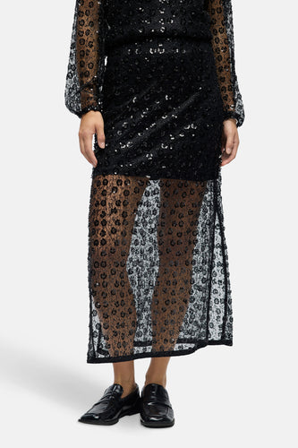OBJMAISY HW LONG SKIRT 141