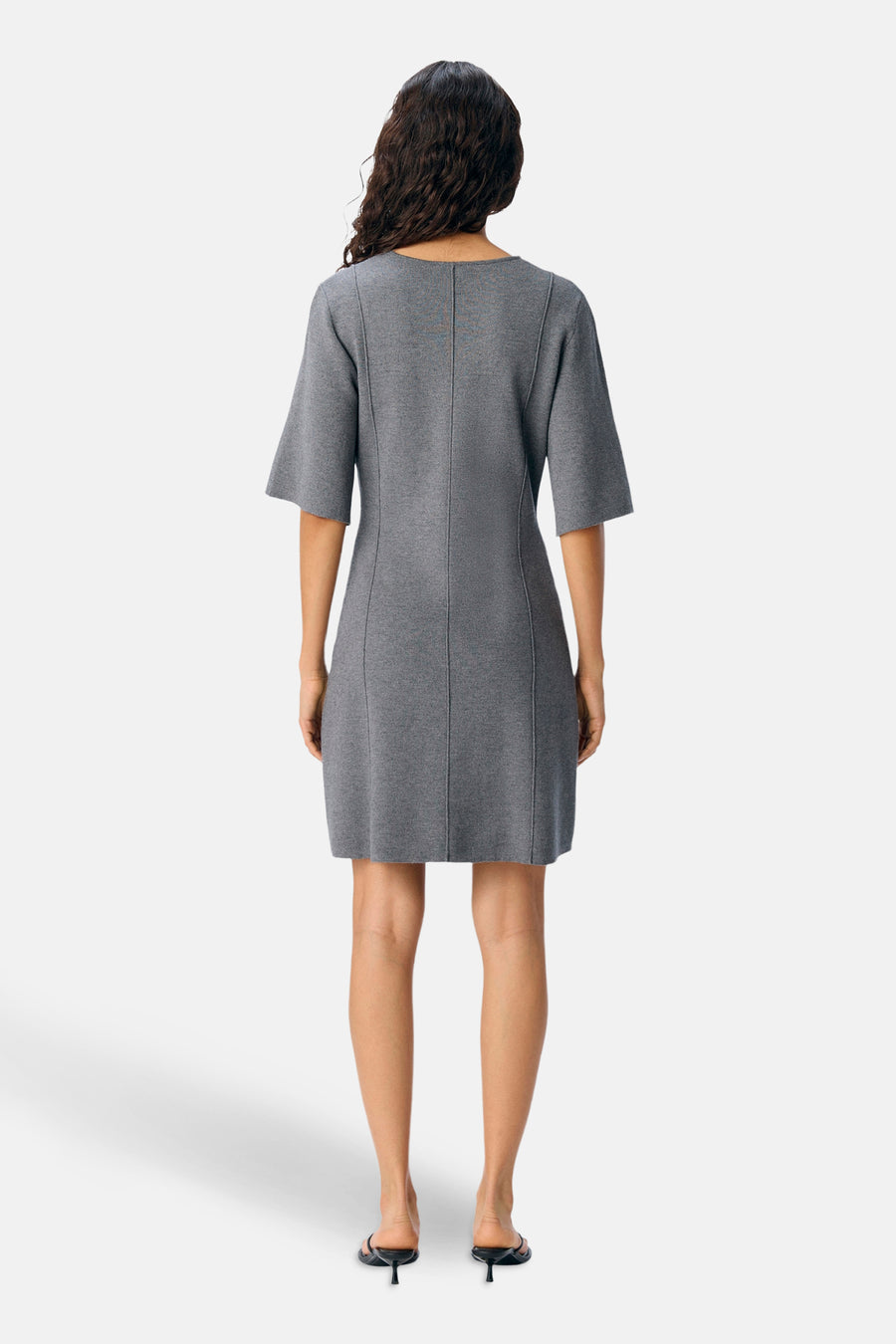 Robe à manches courtes - gris - OBJECT - 3