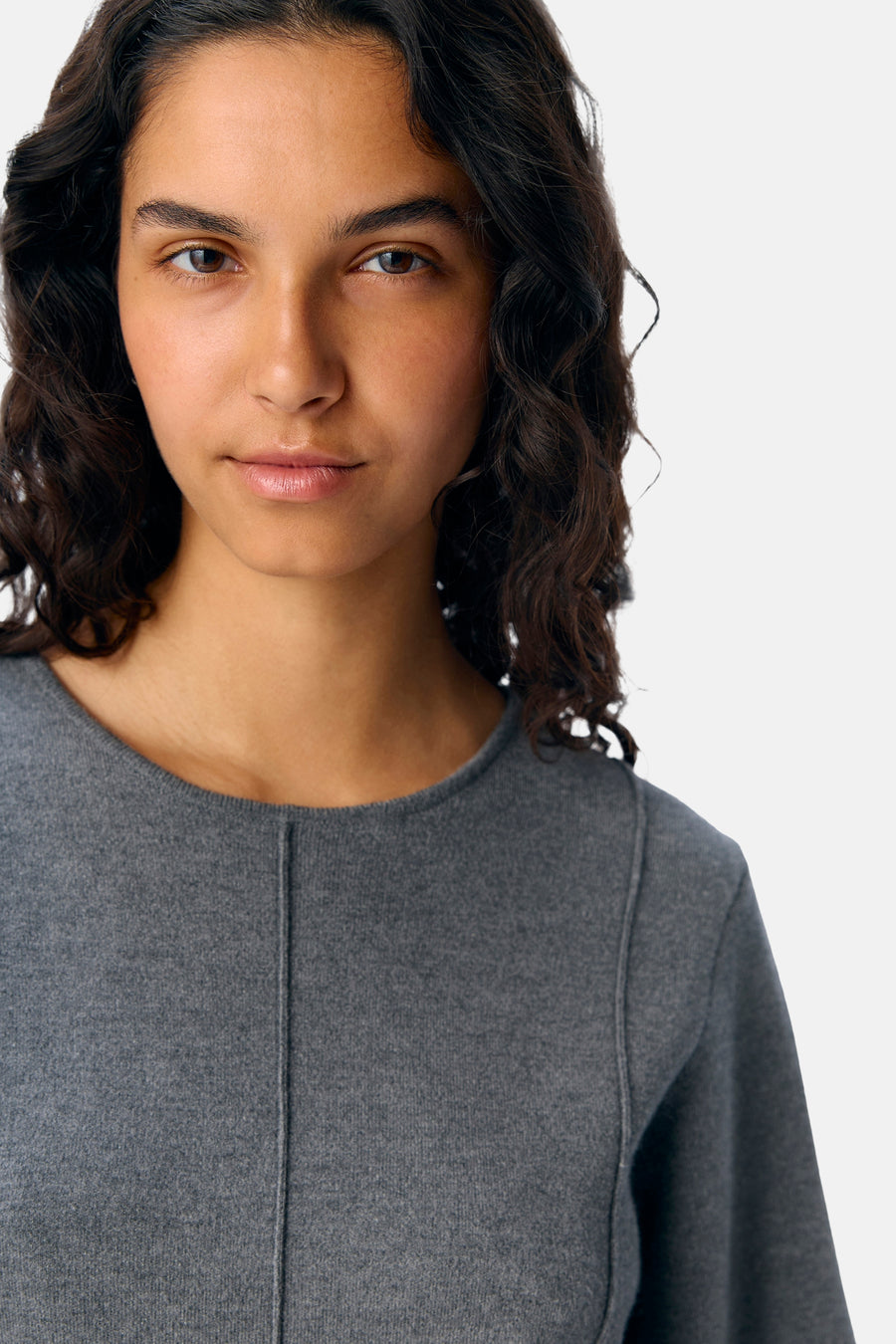 Robe à manches courtes - gris - OBJECT - 4