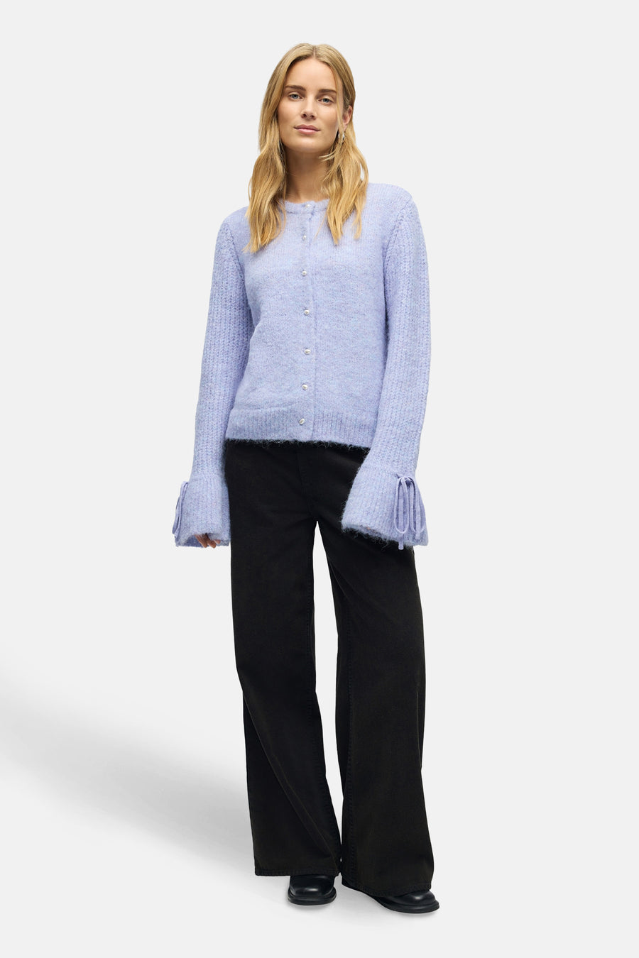 OBJSALIKA L/S RE KNIT CARDIGAN 142