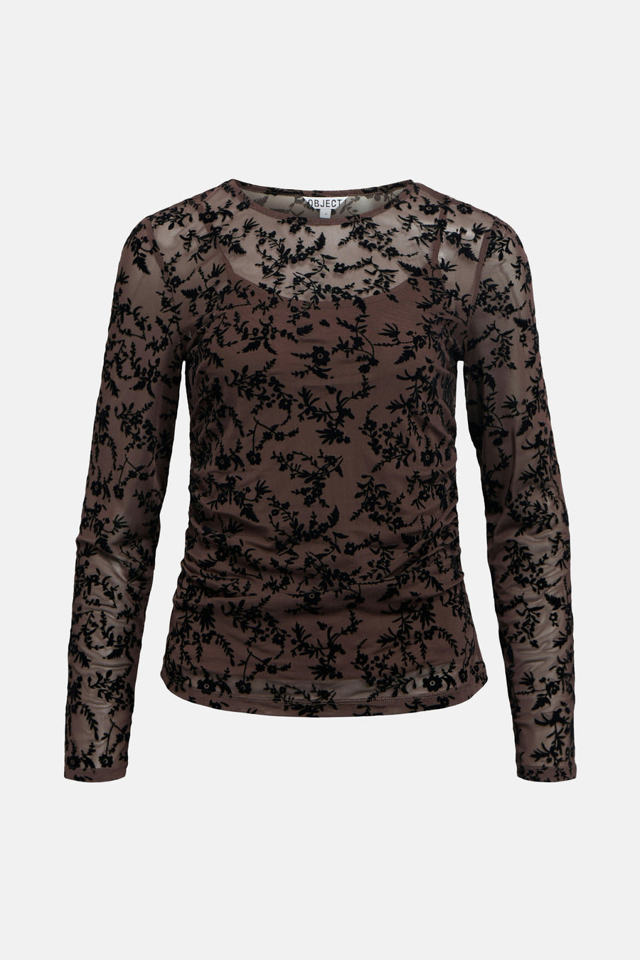 T-shirt à manches longues - brun - OBJECT - 5